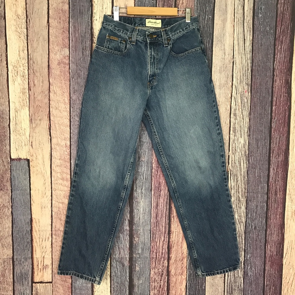 Vintage Eddie Bauer Tapered Leg Mom Jeans 90s 8/29